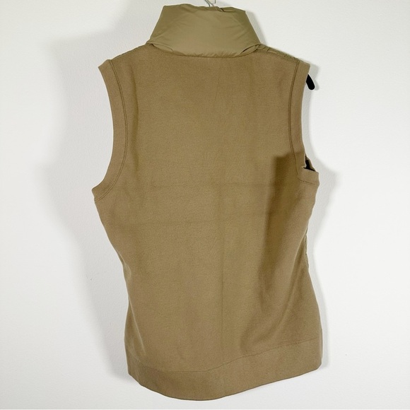 NWT $525 Aether Phase Vest Women’s XL Chinchilla Brown Cashmere Goose Down - Picture 5 of 15